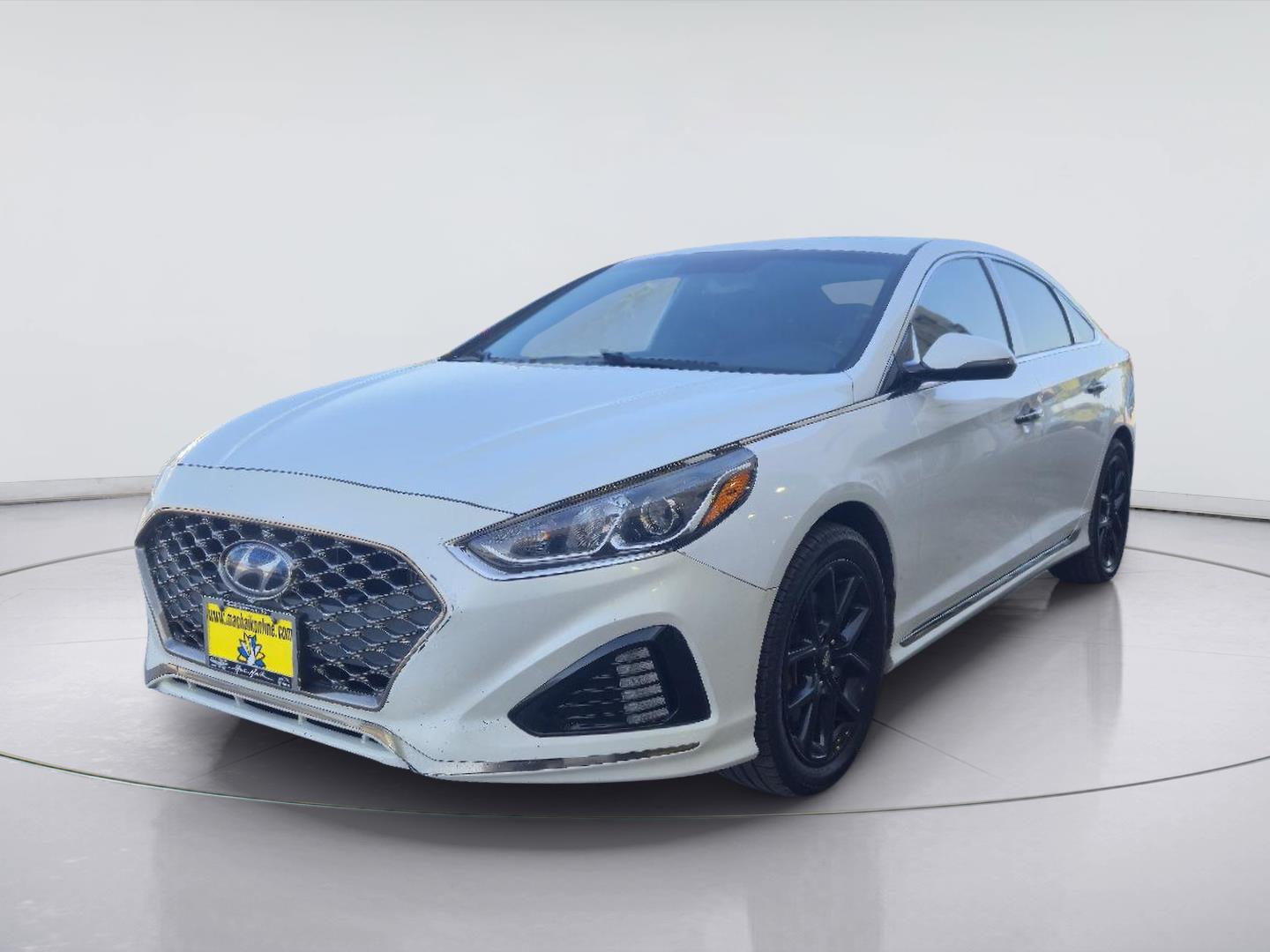 Quartz White Pearl 2018 Hyundai Sonata Sedan Front-Wheel Drive Automatic