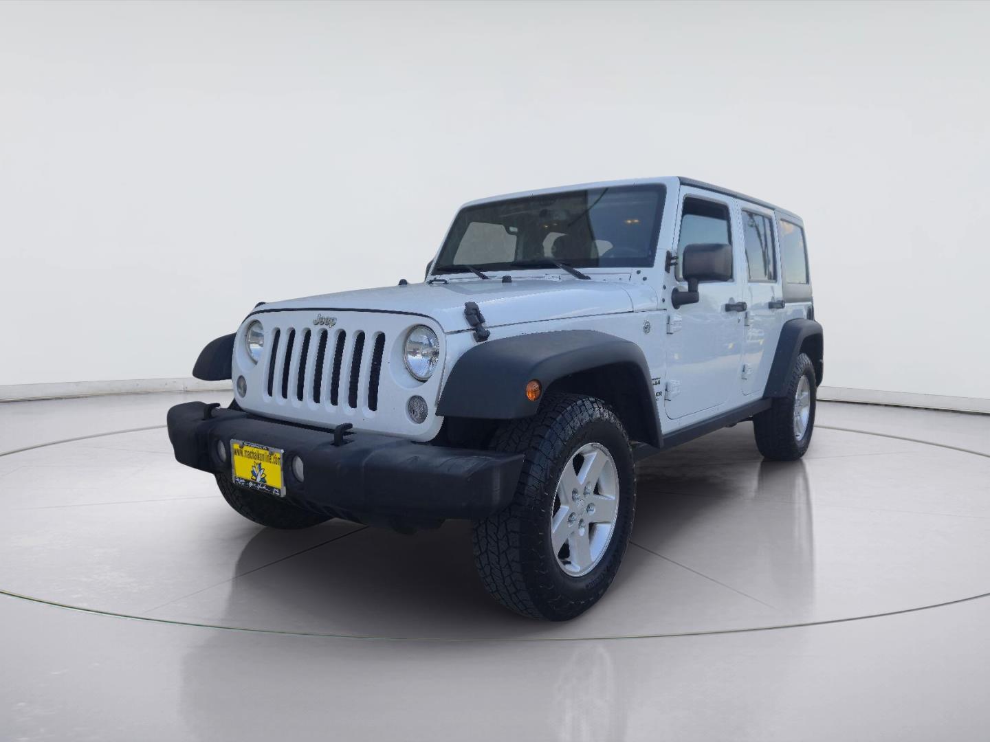 Bright White Clearcoat 2016 Jeep Wrangler SUV / Crossover Four-Wheel Drive 5-Speed Automatic