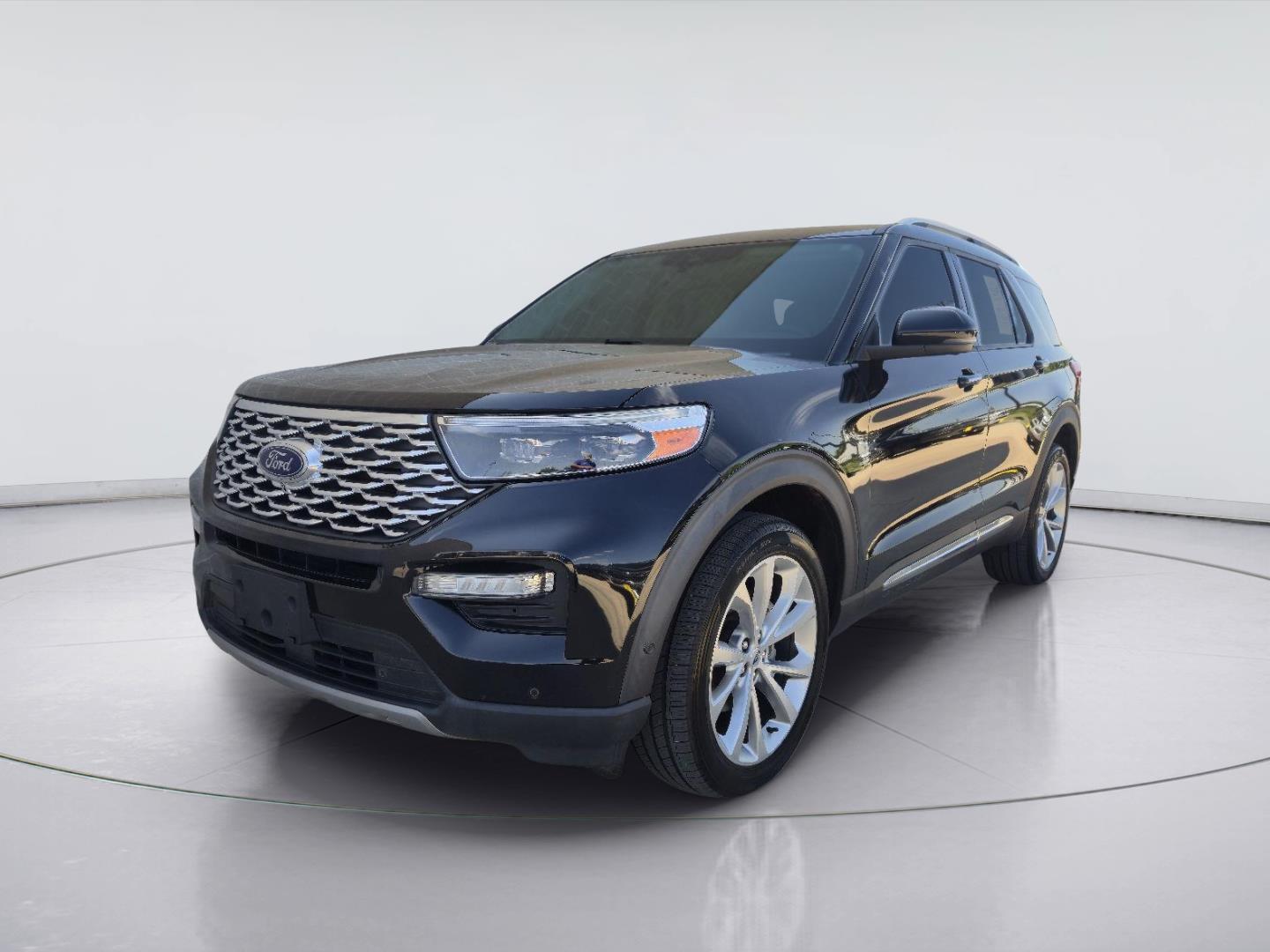 Agate Black 2021 Ford Explorer SUV / Crossover All-Wheel Drive Automatic