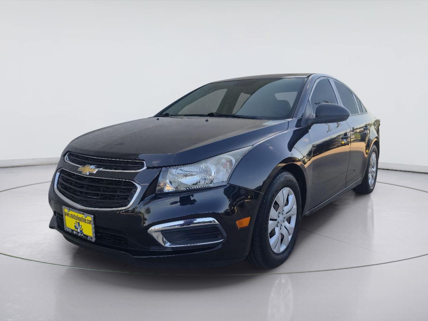 Black Granite Metallic 2016 Chevrolet Cruze Sedan Front-Wheel Drive 6-Speed Automatic Overdrive