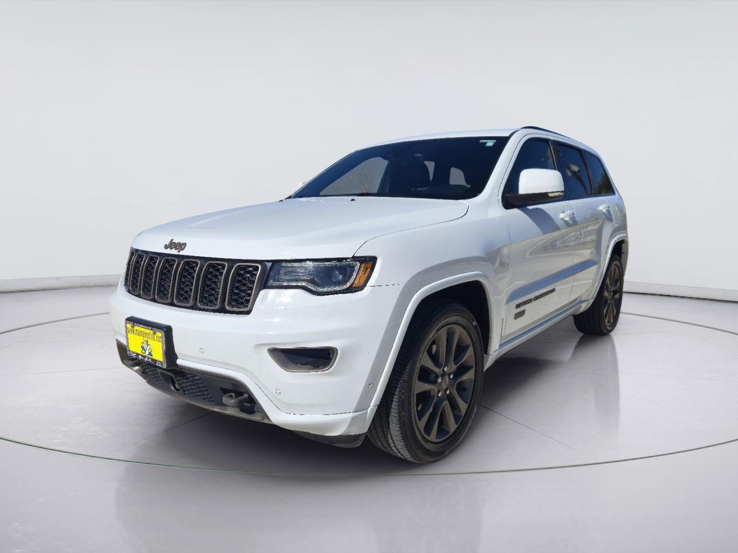 Bright White Clearcoat 2017 Jeep Grand Cherokee SUV / Crossover Four-Wheel Drive 8-Speed Automatic