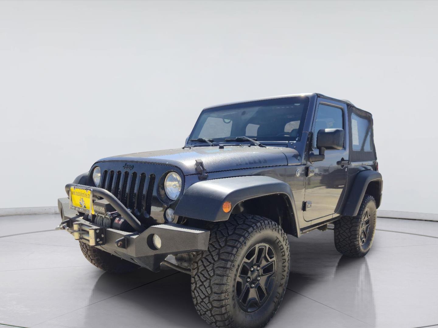 Gray (Granite Crystal Metallic Clearcoat) 2014 Jeep Wrangler SUV / Crossover Four-Wheel Drive 6-Speed Manual