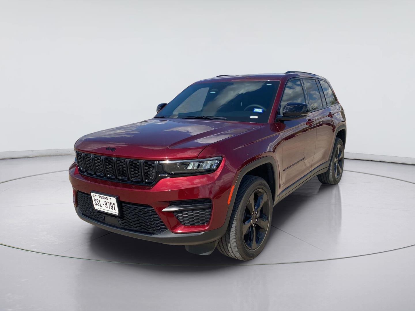 Velvet Red Pearlcoat 2023 Jeep Grand Cherokee SUV / Crossover Four-Wheel Drive 8-Speed Automatic