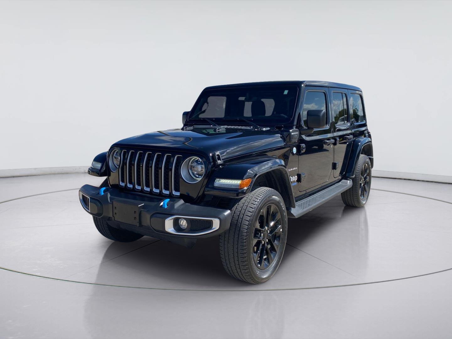 Black Clearcoat 2022 Jeep Wrangler 4xe SUV / Crossover Four-Wheel Drive 8-Speed Automatic
