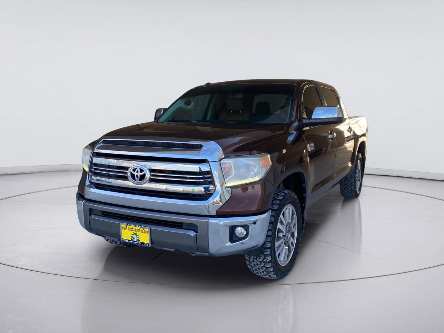 Sunset Bronze Mica 2016 Toyota Tundra Pickup Truck Four-Wheel Drive Automatic
