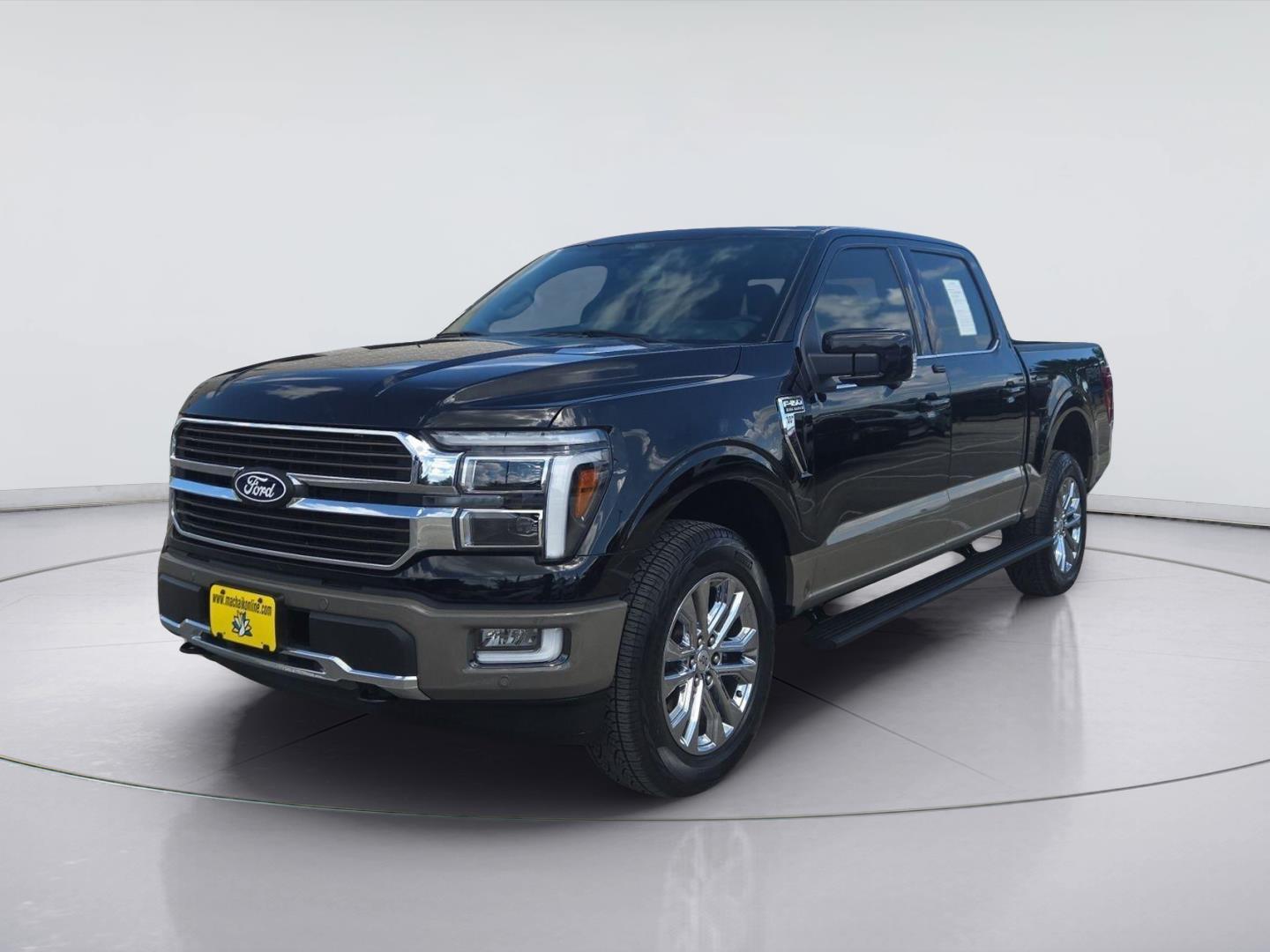 Agate Black/Marsh Gray 2025 Ford F-150 Pickup Truck Four-Wheel Drive Automatic