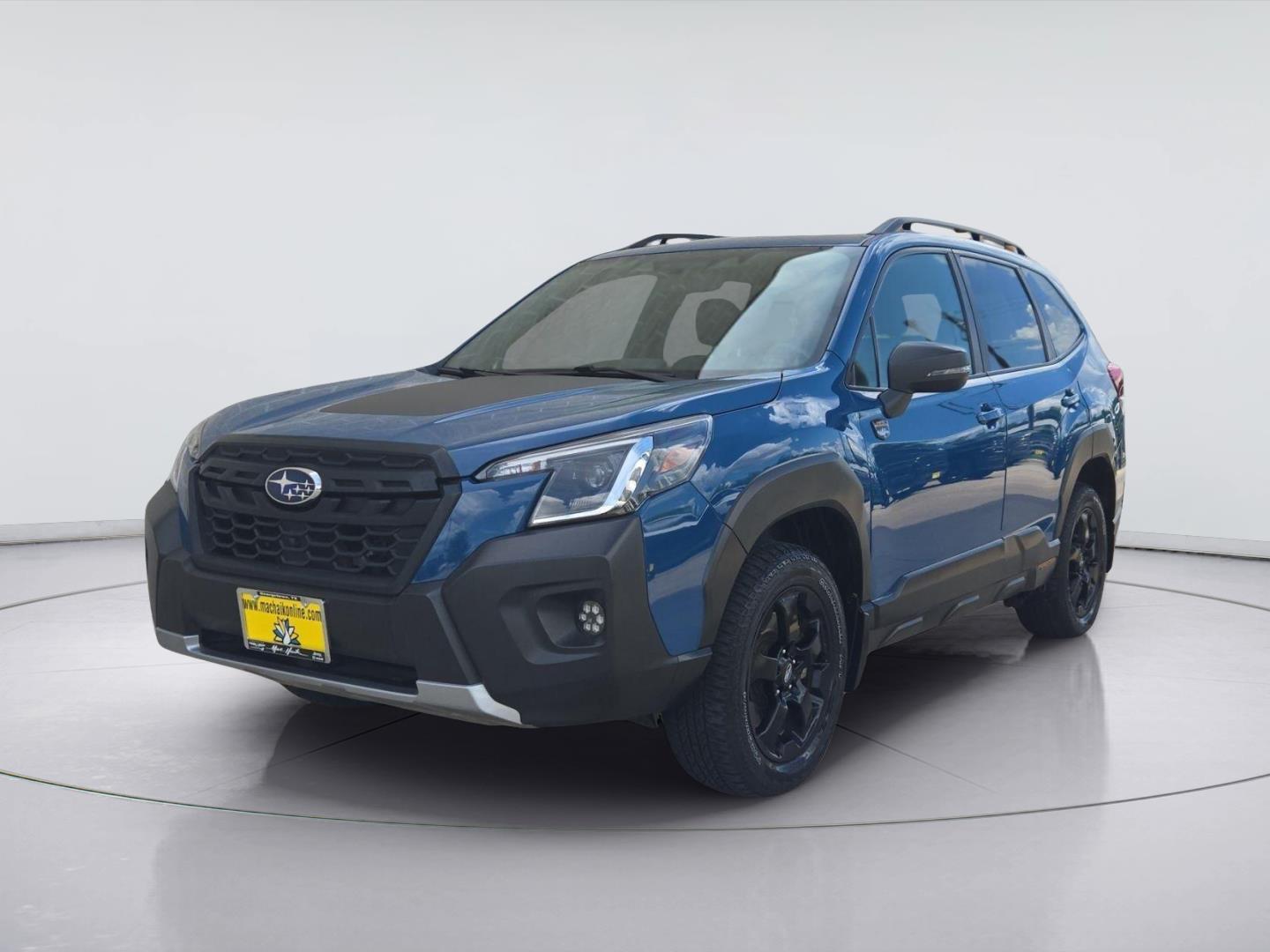 Blue 2022 Subaru Forester SUV / Crossover All-Wheel Drive Continuously Variable Transmission