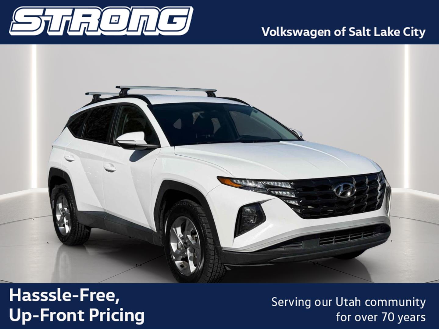 Serenity White Pearl 2023 Hyundai Tucson SUV / Crossover All-Wheel Drive Automatic