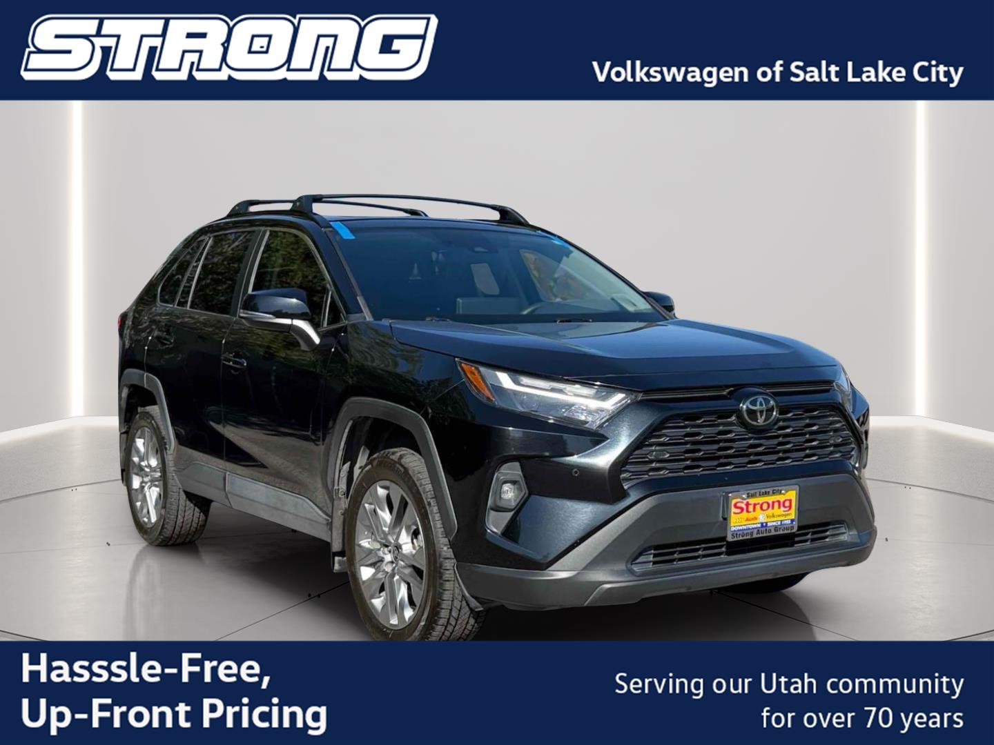 Midnight Black Metallic 2023 Toyota RAV4 SUV / Crossover All-Wheel Drive 8-Speed Automatic
