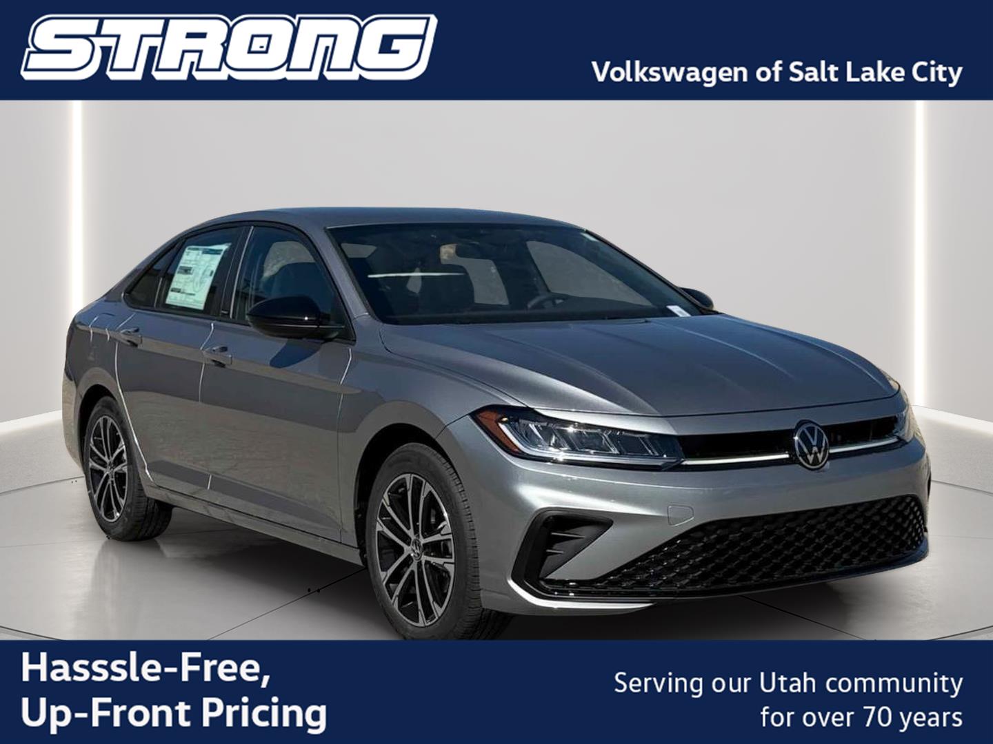 Pyrite Silver Metallic 2026 Volkswagen Jetta Sedan Front-Wheel Drive Automatic