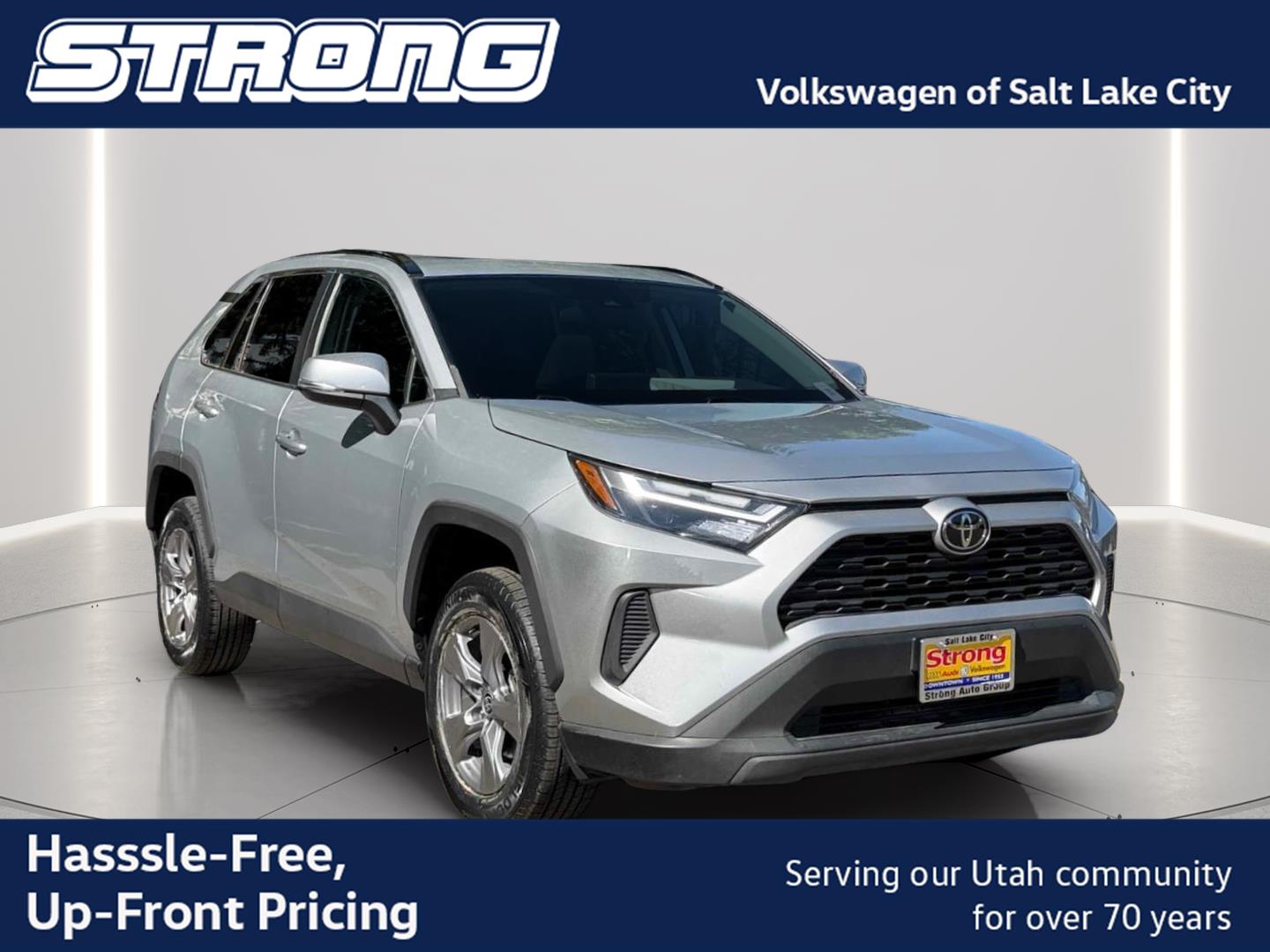 Silver Sky Metallic 2022 Toyota RAV4 SUV / Crossover All-Wheel Drive Automatic