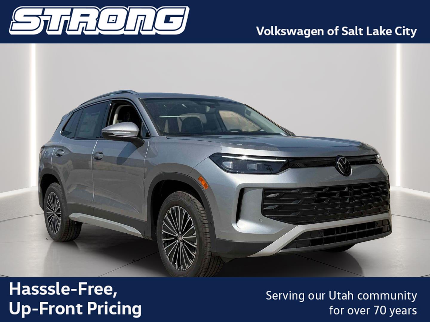 Pyrite Silver Metallic 2026 Volkswagen Tiguan SUV / Crossover All-Wheel Drive Automatic
