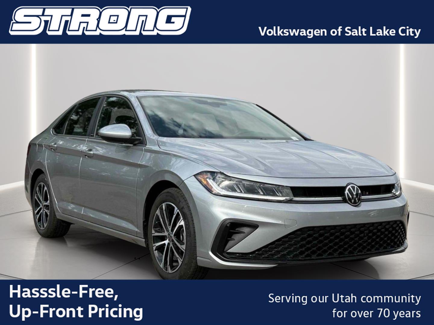 Pyrite Silver Metallic 2026 Volkswagen Jetta Sedan Front-Wheel Drive Automatic