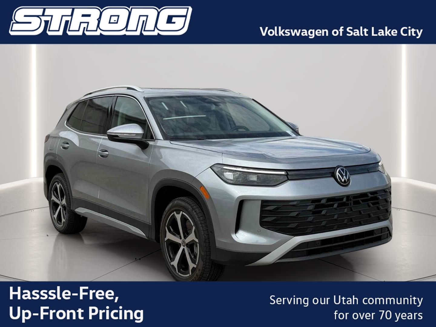 Pyrite Silver Metallic 2026 Volkswagen Tiguan SUV / Crossover All-Wheel Drive Automatic