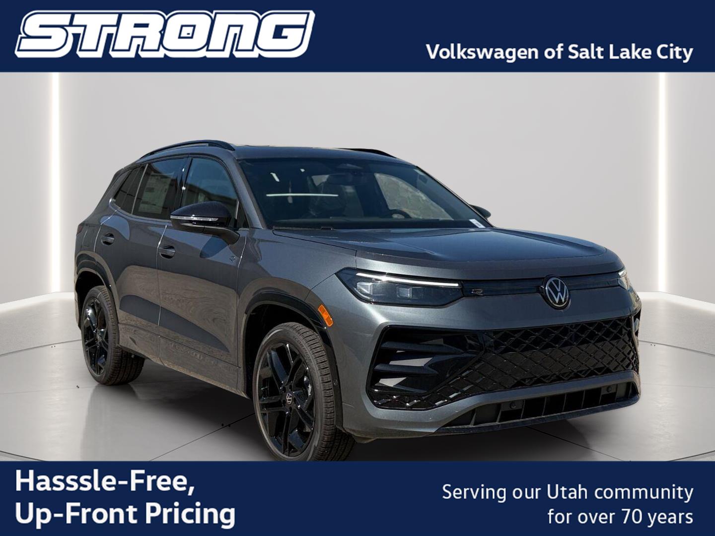 Pure White 2026 Volkswagen Tiguan SUV / Crossover All-Wheel Drive Automatic