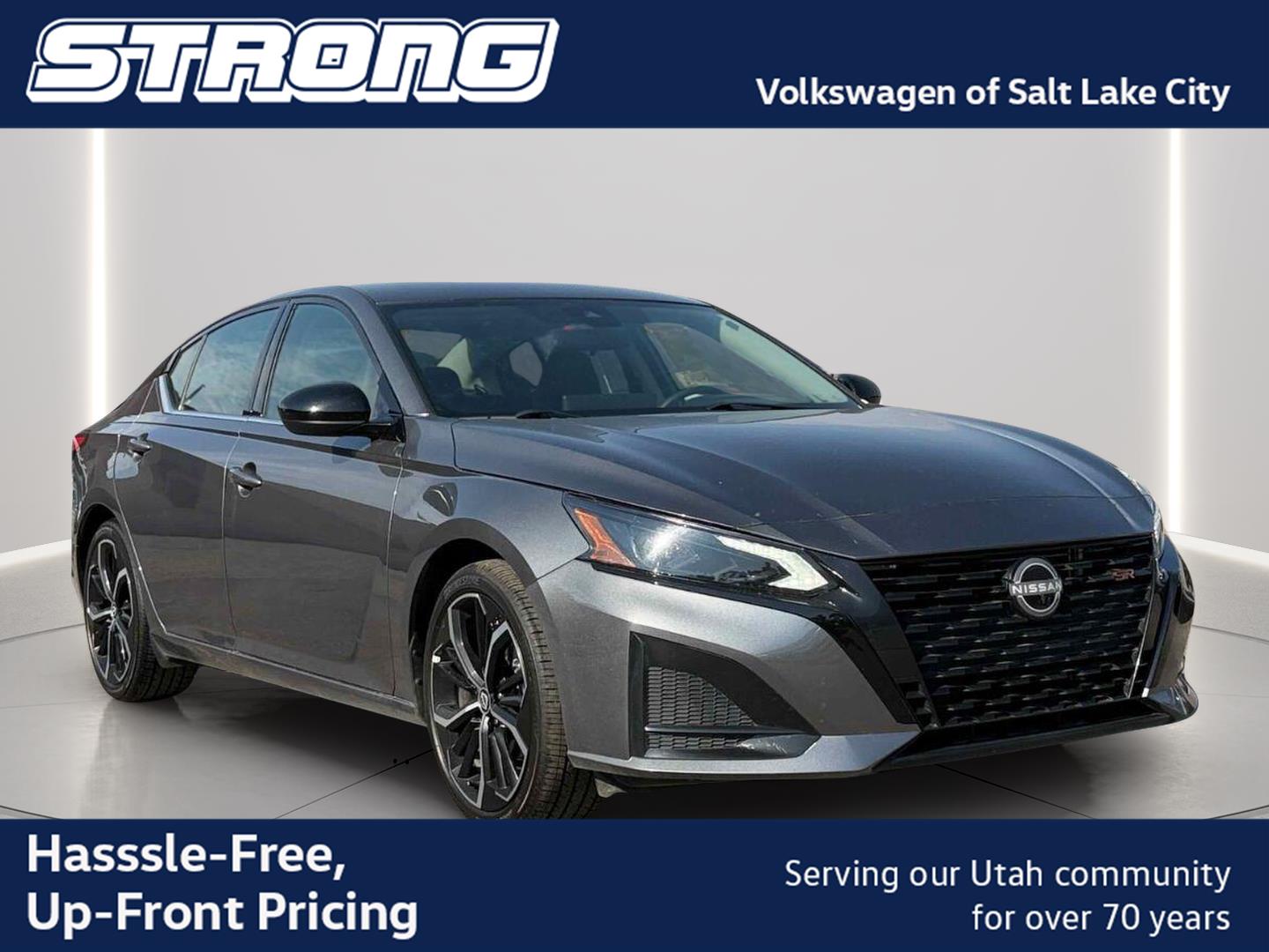 Gray (Gun Metallic) 2026 Nissan Altima Sedan Front-Wheel Drive Continuously Variable Transmission