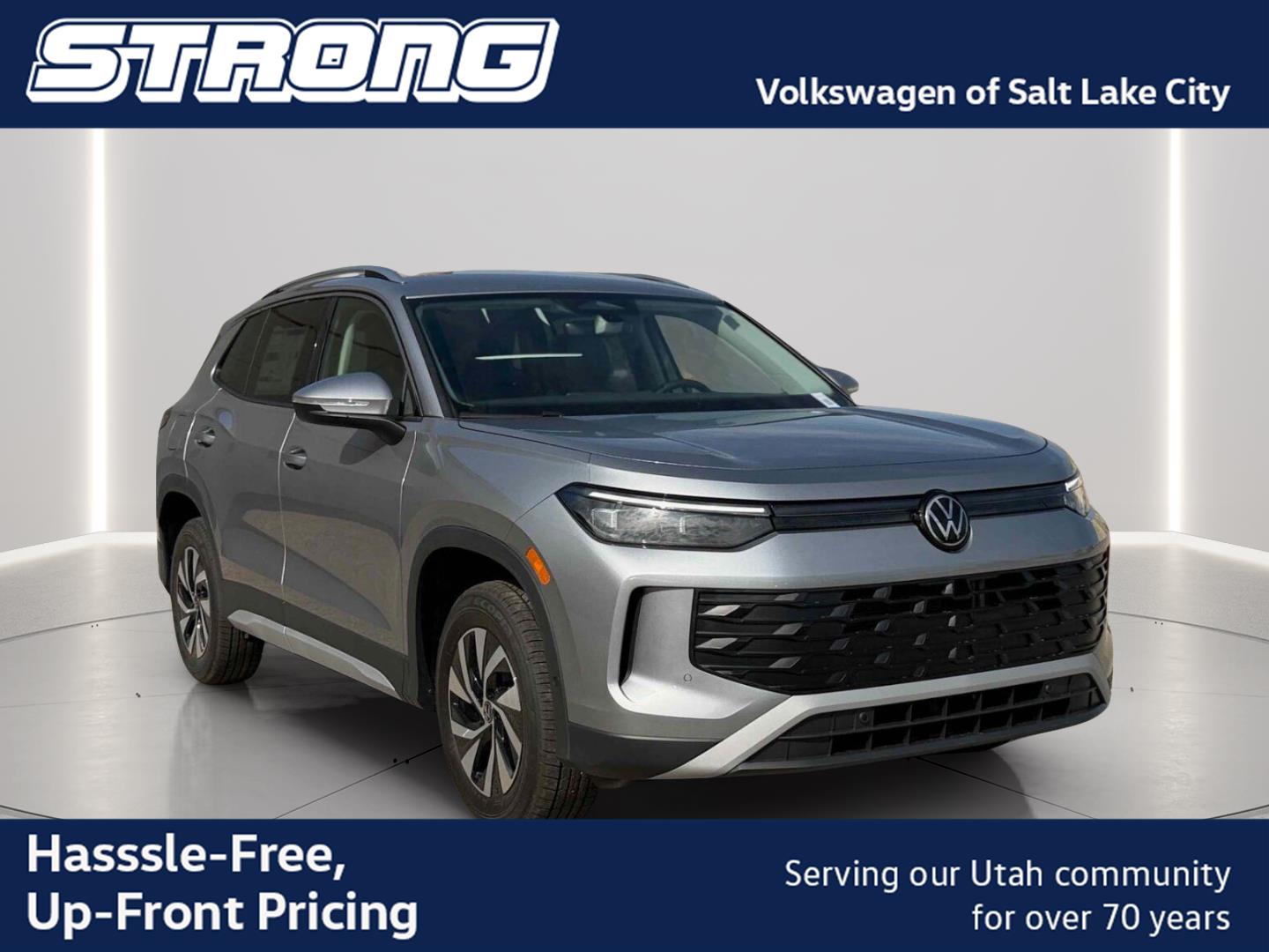 Pyrite Silver Metallic 2026 Volkswagen Tiguan SUV / Crossover All-Wheel Drive Automatic