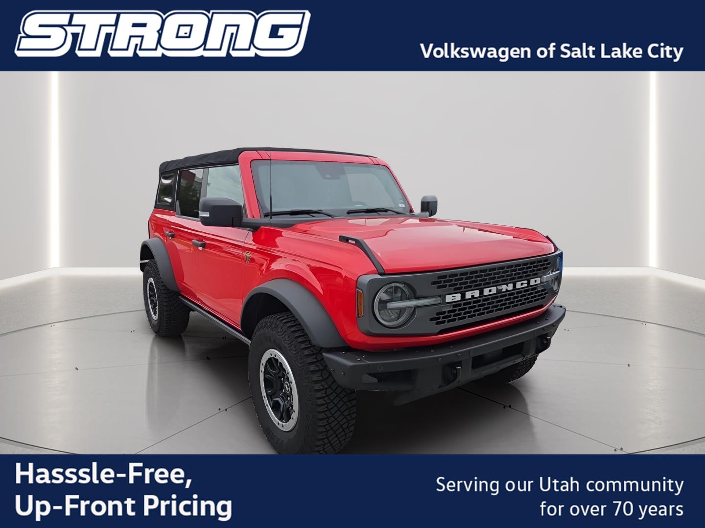 2021 Ford Bronco Rojo (Race Red) SUV/Crossover Todo terreno Automática