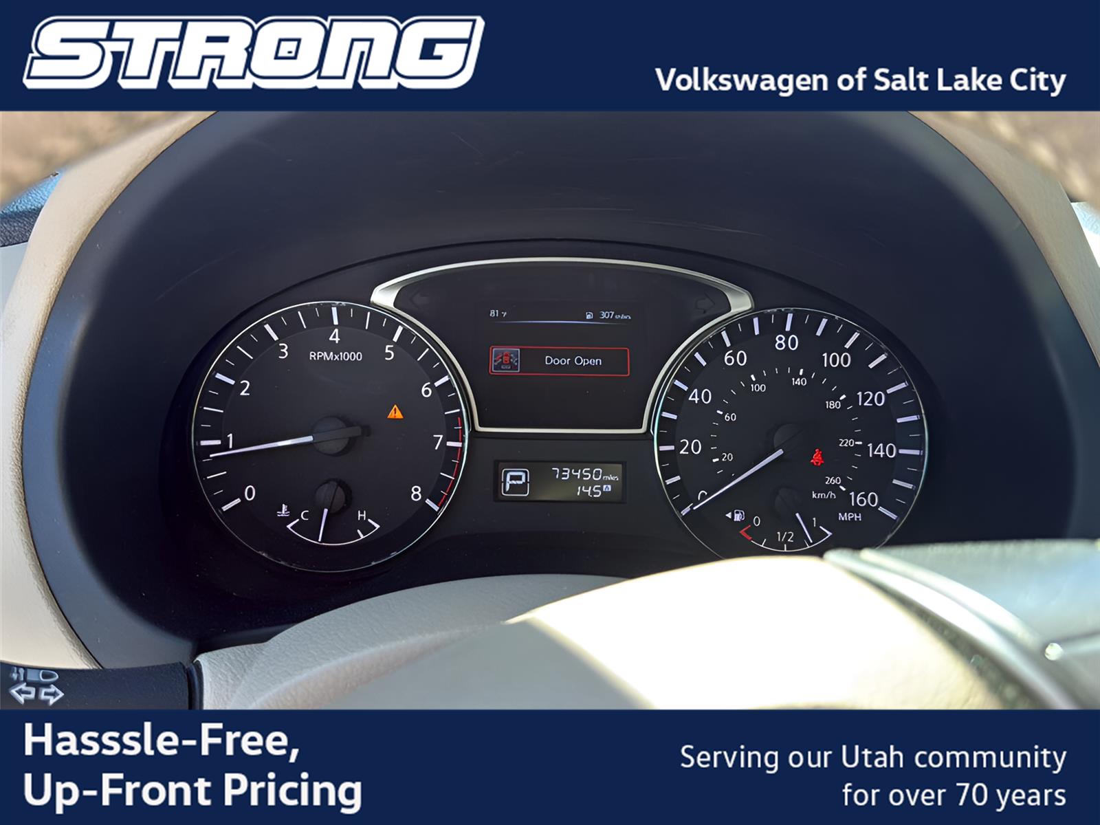 Pearl White 2015 Nissan Altima Sedan Front-Wheel Drive Continuously Variable Transmission