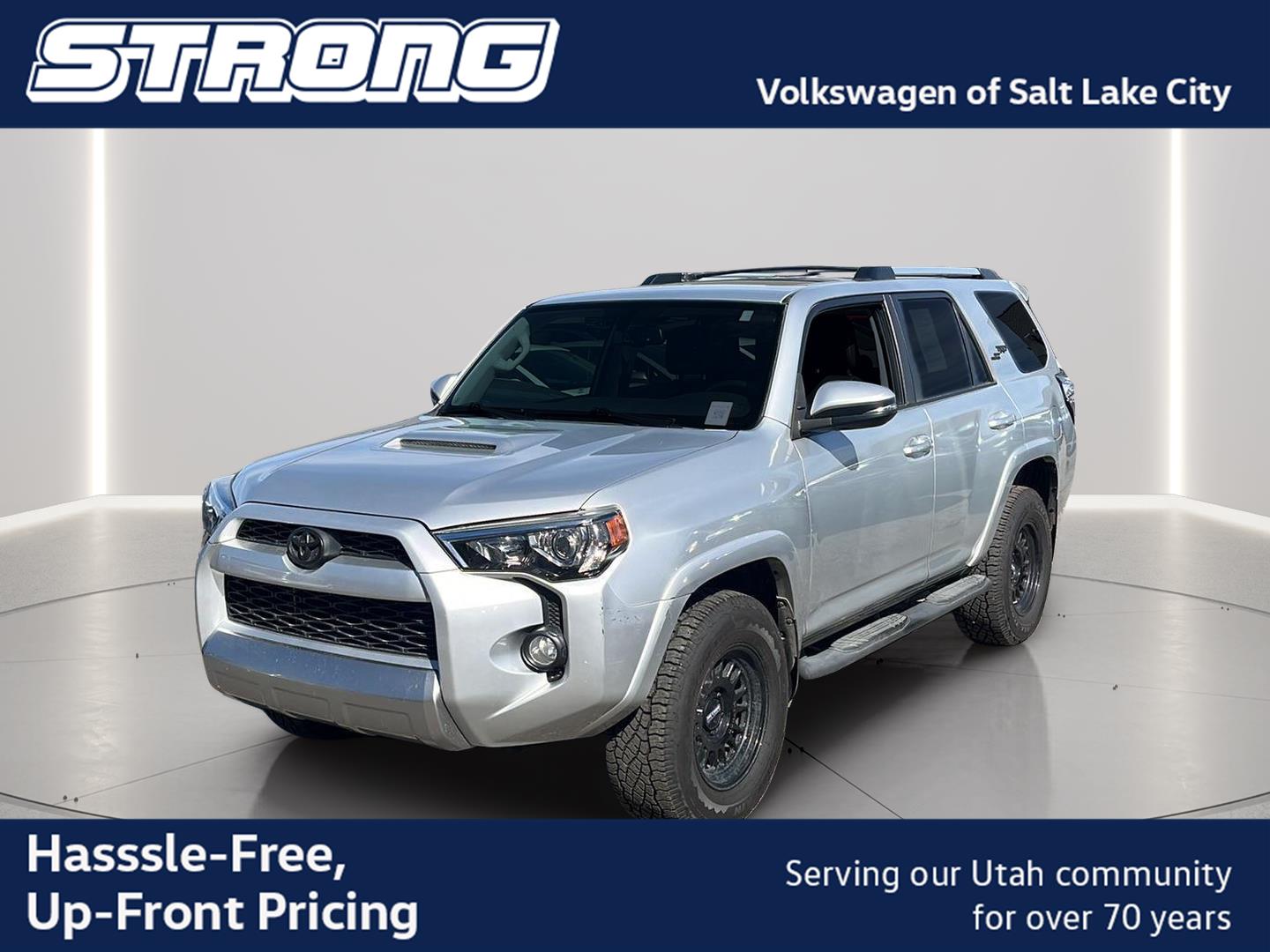Classic Silver Metallic 2017 Toyota 4Runner SUV / Crossover Four-Wheel Drive Automatic