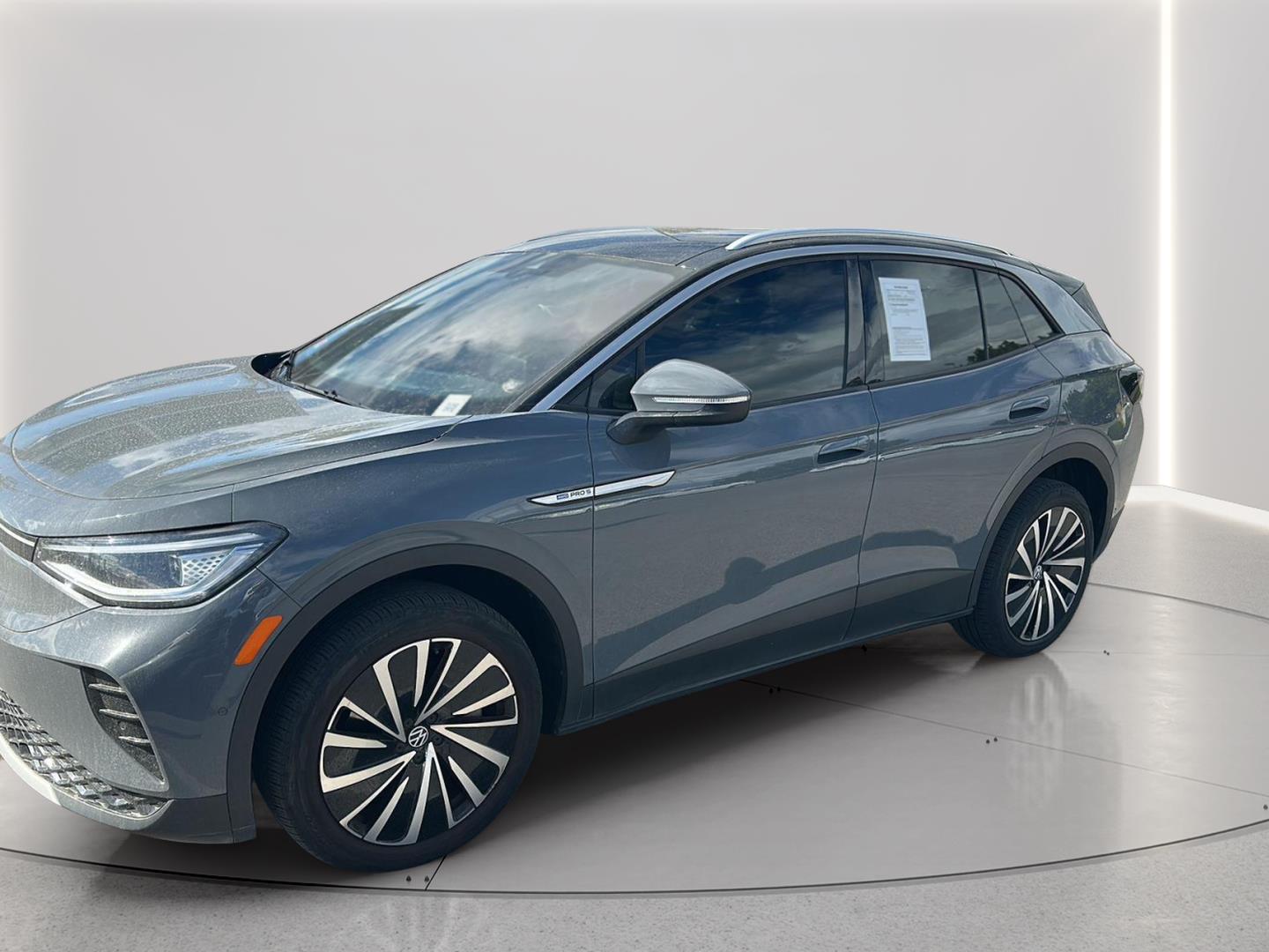 Pure Gray w/Black Roof 2023 Volkswagen ID.4 SUV / Crossover All-Wheel Drive Automatic