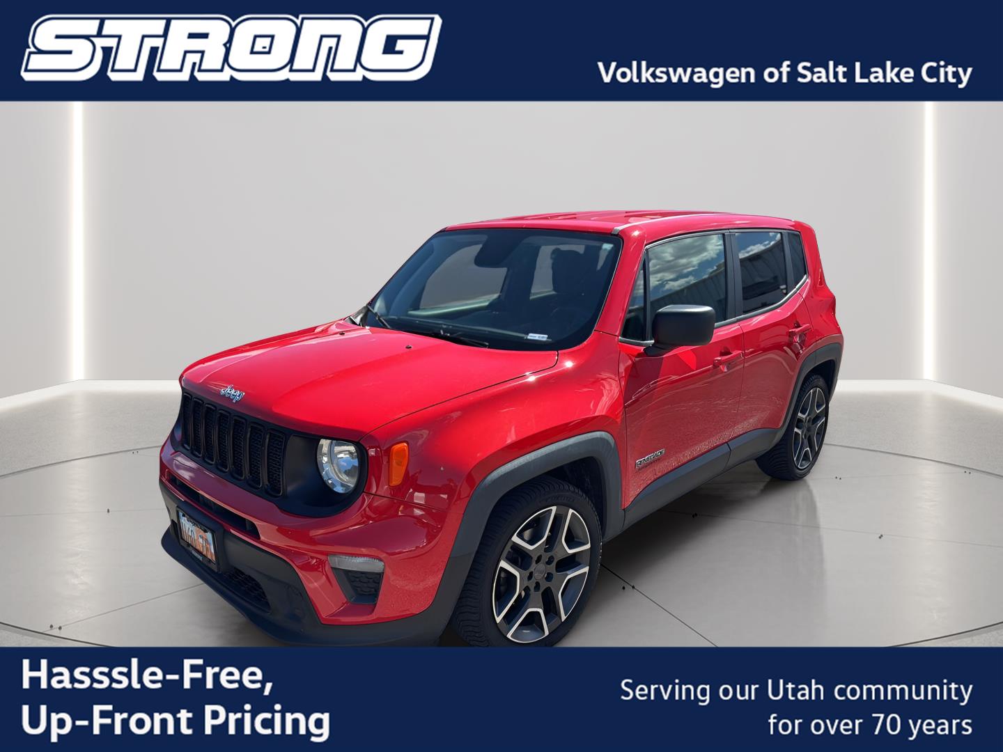 Colorado Red Clearcoat 2020 Jeep Renegade SUV / Crossover Front-Wheel Drive 9-Speed Automatic