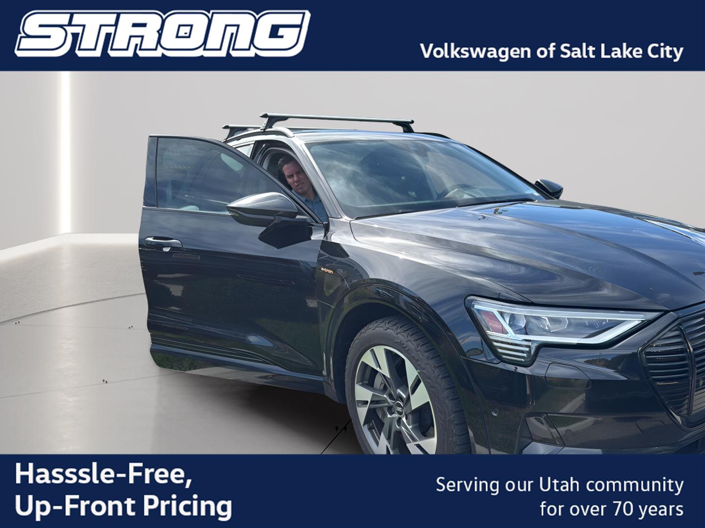 Mythos Black Metallic 2021 Audi e-tron SUV / Crossover All-Wheel Drive Automatic