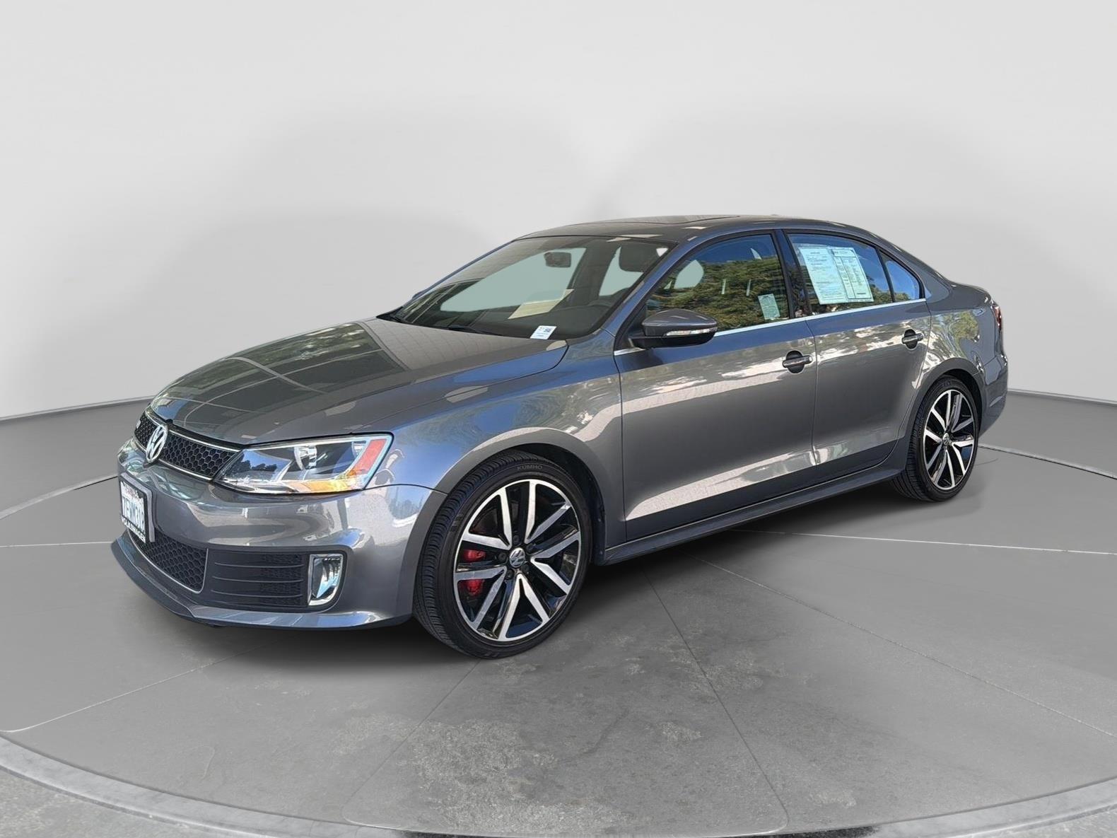 Platinum Gray Metallic 2014 Volkswagen Jetta GLI Autobahn FWD Sedan Front-Wheel Drive Automatic