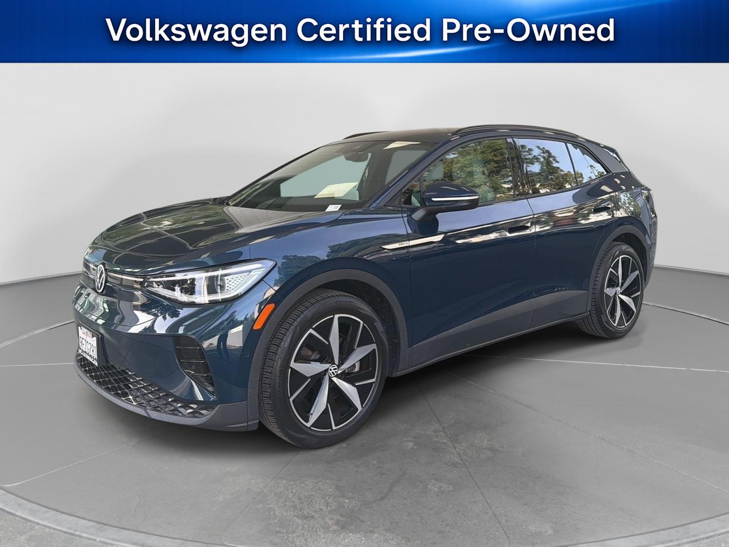 Arctic Blue Metallic 2023 Volkswagen ID.4 Pro S RWD SUV / Crossover Rear-Wheel Drive Automatic