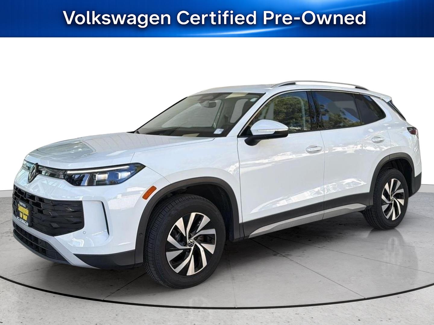 Pure White 2025 Volkswagen Tiguan SUV / Crossover All-Wheel Drive Automatic