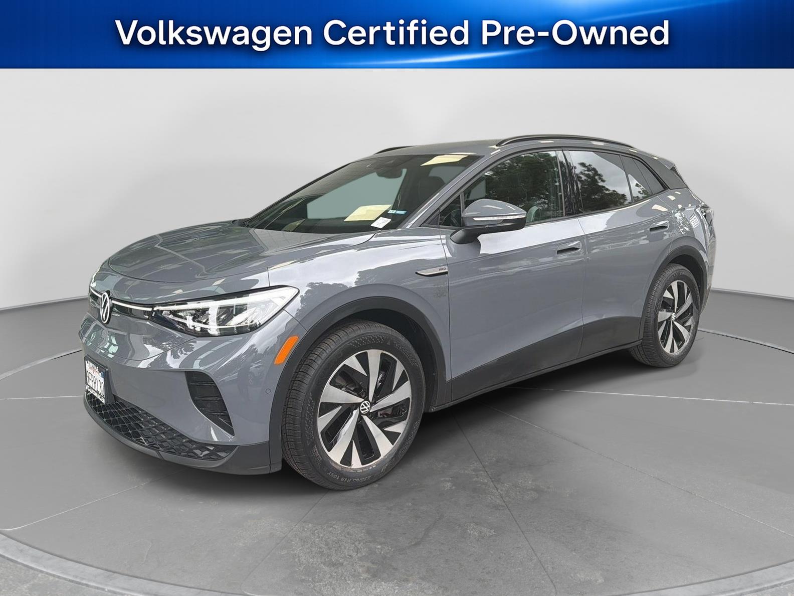 Pure Gray 2023 Volkswagen ID.4 Pro RWD SUV / Crossover Rear-Wheel Drive Automatic