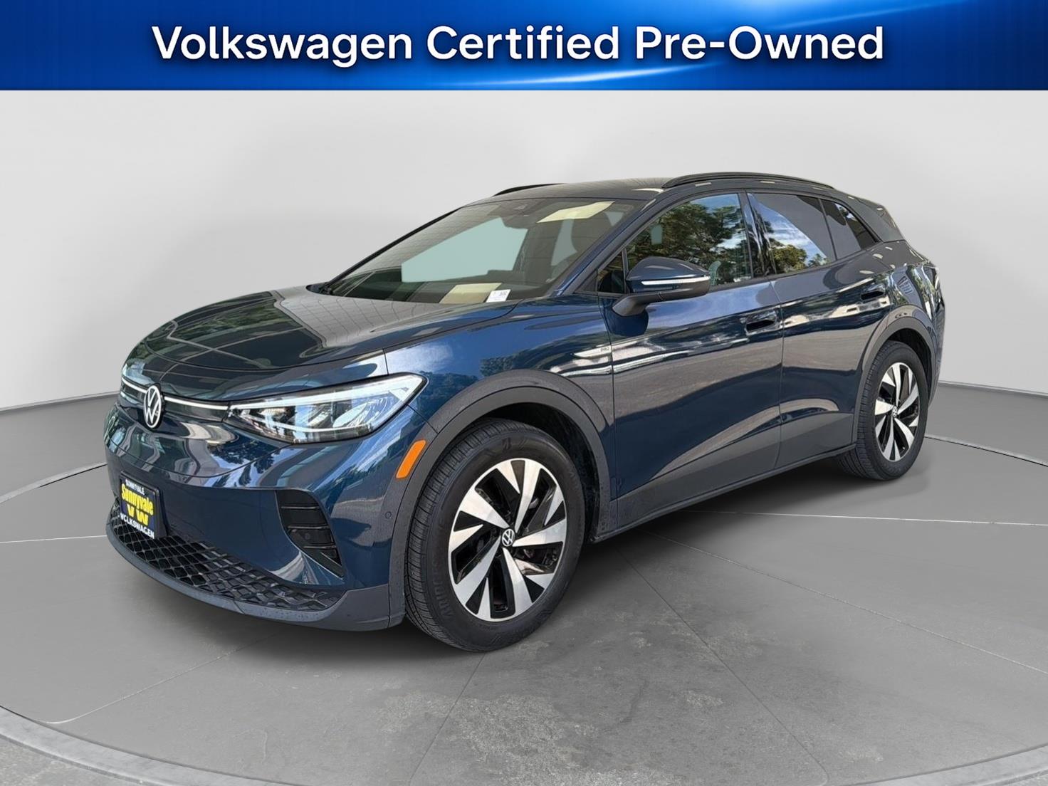 Tourmaline Blue Metallic 2023 Volkswagen ID.4 Pro RWD SUV / Crossover Rear-Wheel Drive Automatic