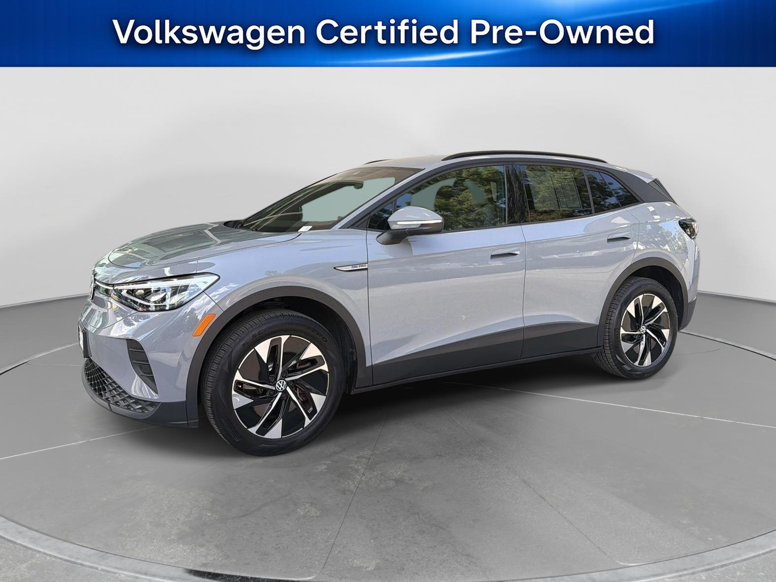 Moonstone Gray 2022 Volkswagen ID.4 Pro AWD SUV / Crossover All-Wheel Drive Automatic