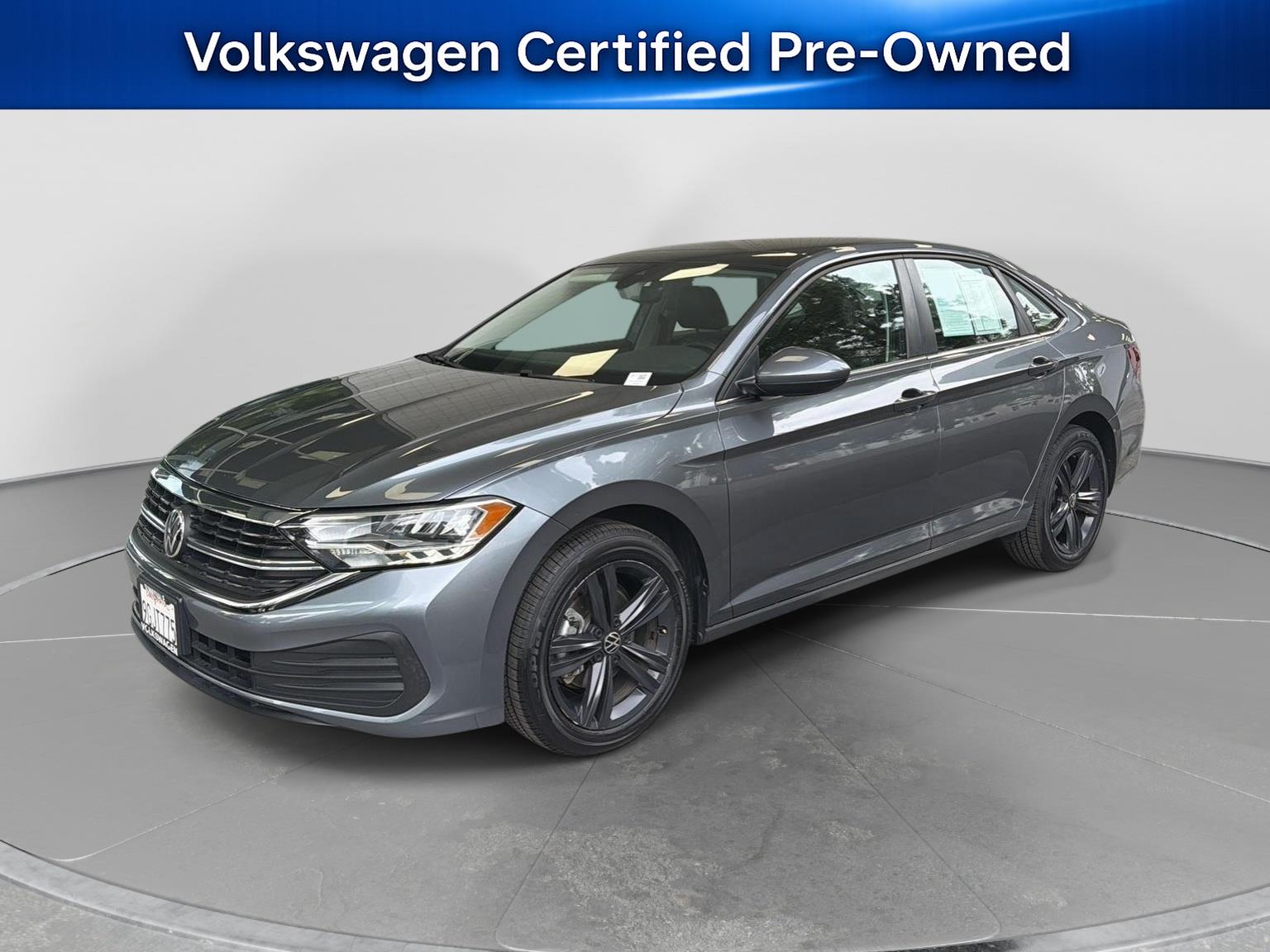 Platinum Gray Metallic 2023 Volkswagen Jetta 1.5T SE FWD Sedan Front-Wheel Drive Automatic