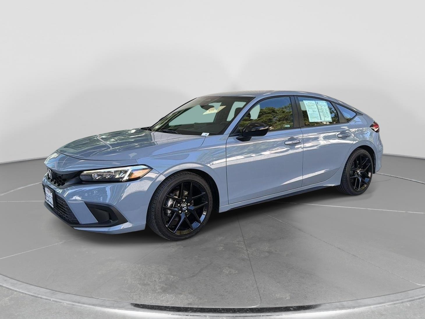 Sonic Gray Pearl 2023 Honda Civic Hatchback Hatchback Front-Wheel Drive Continuously Variable Transmission