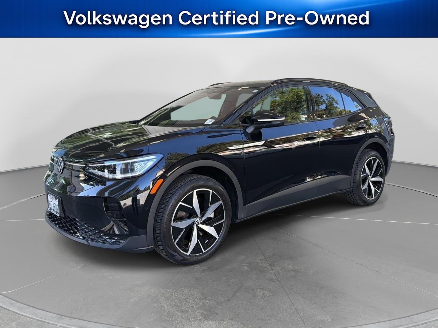 Deep Black Pearl 2023 Volkswagen ID.4 SUV / Crossover All-Wheel Drive Automatic