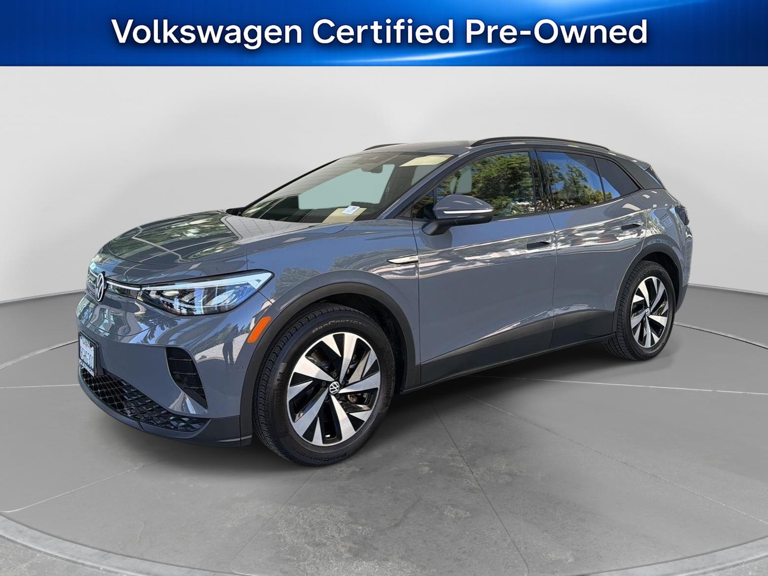 Pure Gray 2023 Volkswagen ID.4 SUV / Crossover Rear-Wheel Drive Automatic
