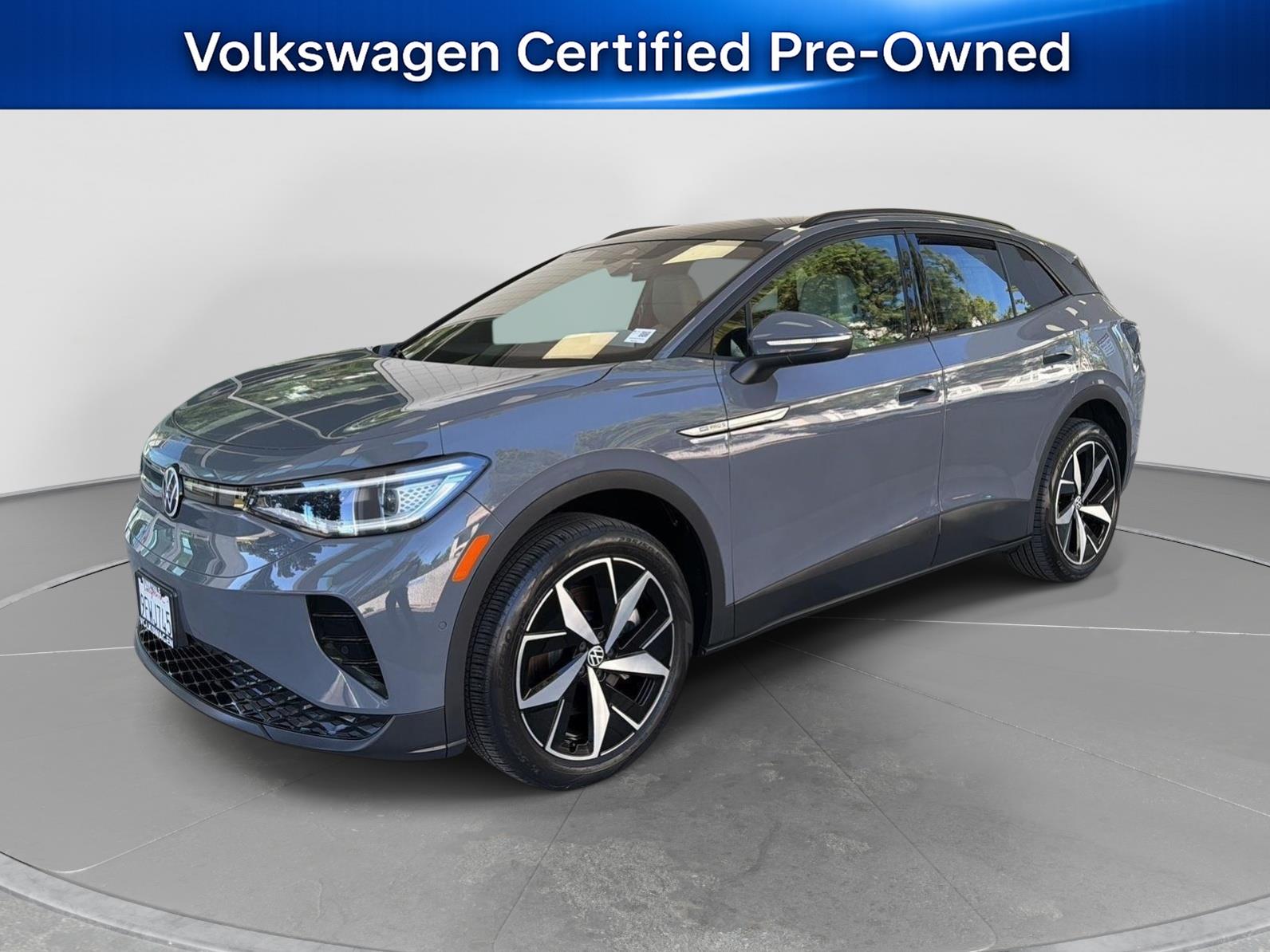 Pure Gray 2023 Volkswagen ID.4 SUV / Crossover All-Wheel Drive Automatic