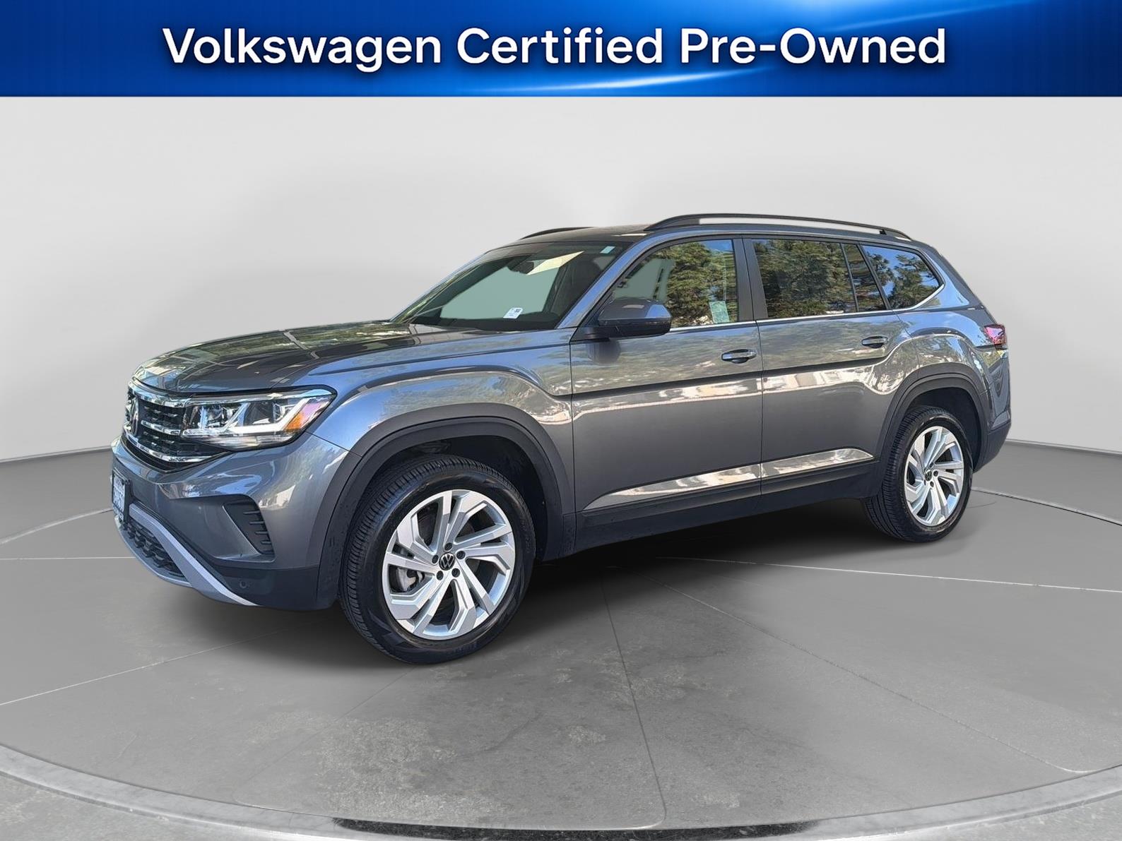 Platinum Gray Metallic 2023 Volkswagen Atlas   Automatic