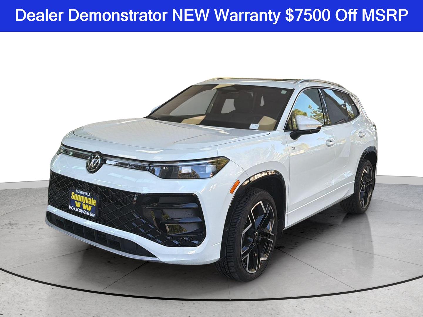 Opal White Pearl 2025 Volkswagen Tiguan SUV / Crossover All-Wheel Drive Automatic