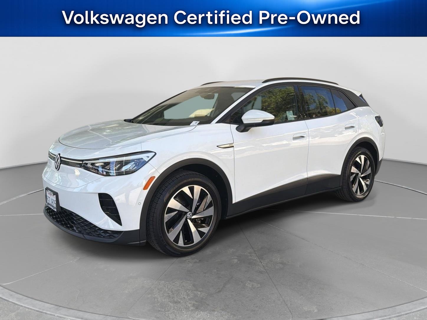 Pure White 2023 Volkswagen ID.4 SUV / Crossover Rear-Wheel Drive Automatic
