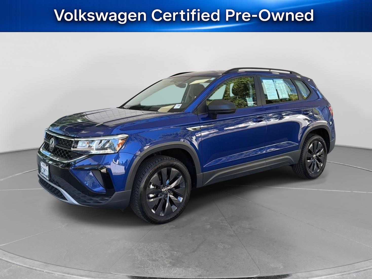 Dusk Blue Metallic 2023 Volkswagen Taos SUV / Crossover Front-Wheel Drive Automatic