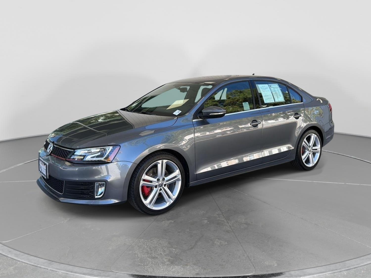 Platinum Gray Metallic 2015 Volkswagen Jetta GLI Sedan Front-Wheel Drive Manual