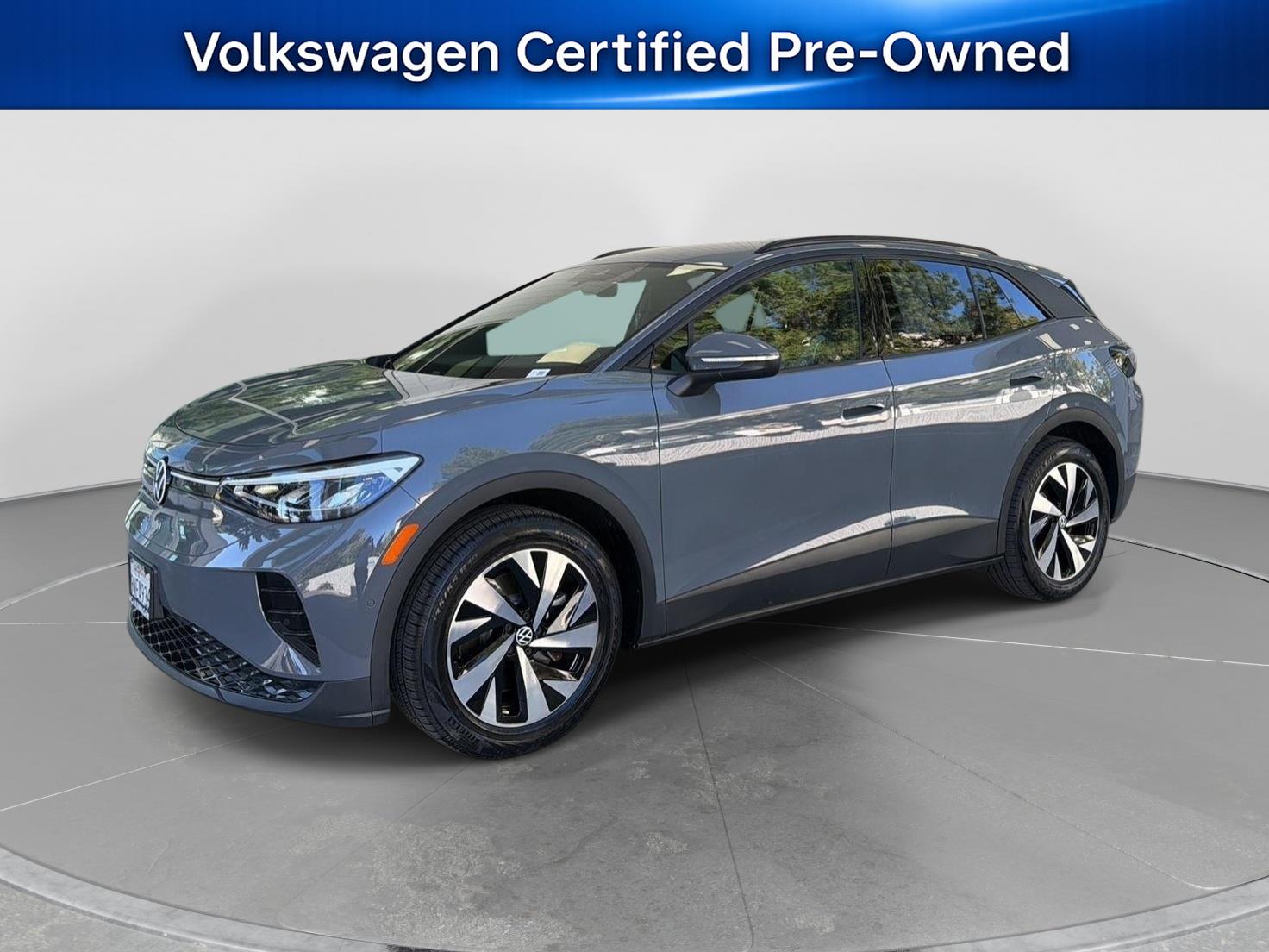 Pure Gray 2024 Volkswagen ID.4 SUV / Crossover Rear-Wheel Drive Automatic