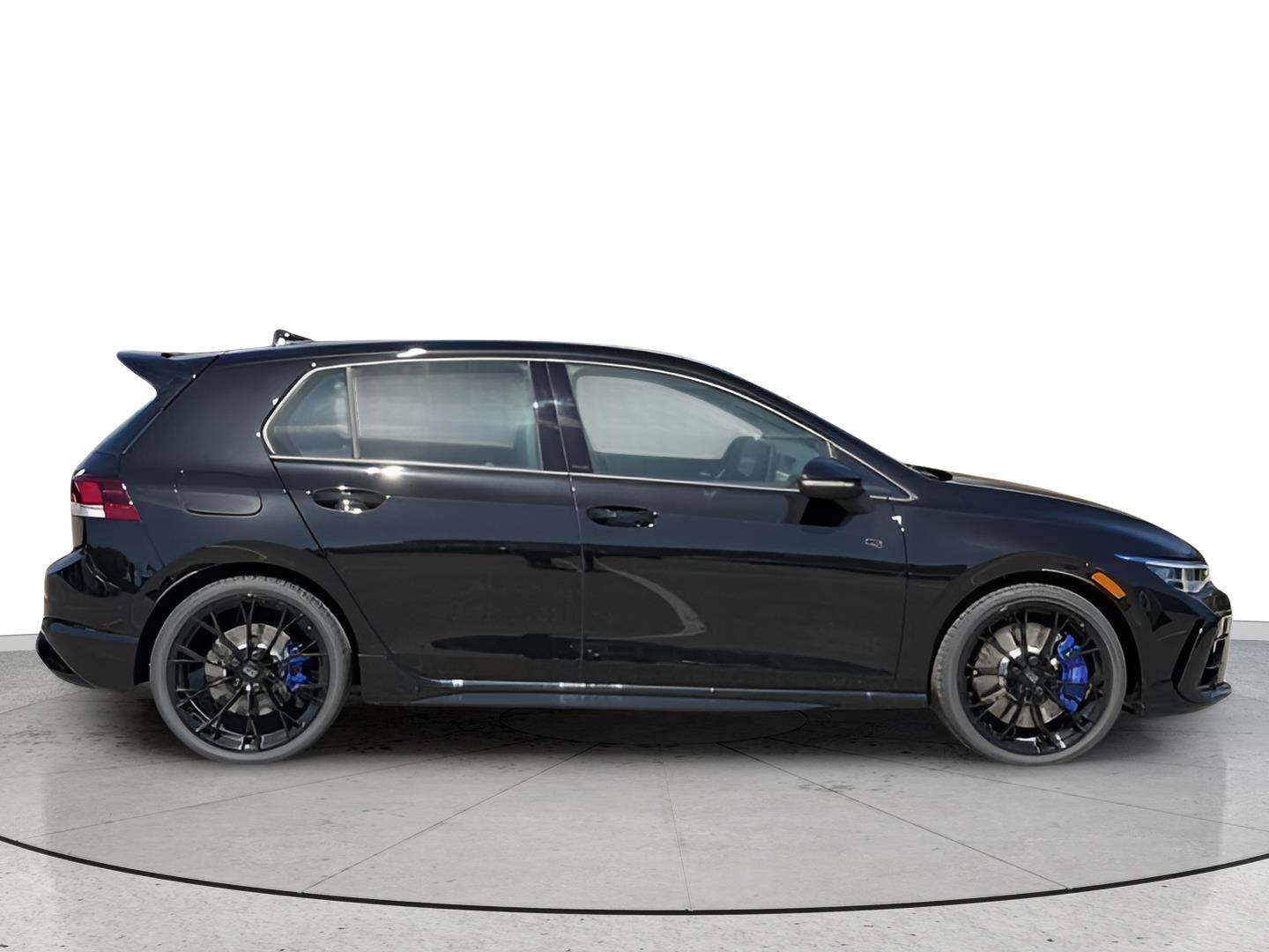 Mythos Black Metallic 2026 Volkswagen Golf R Hatchback All-Wheel Drive Automatic