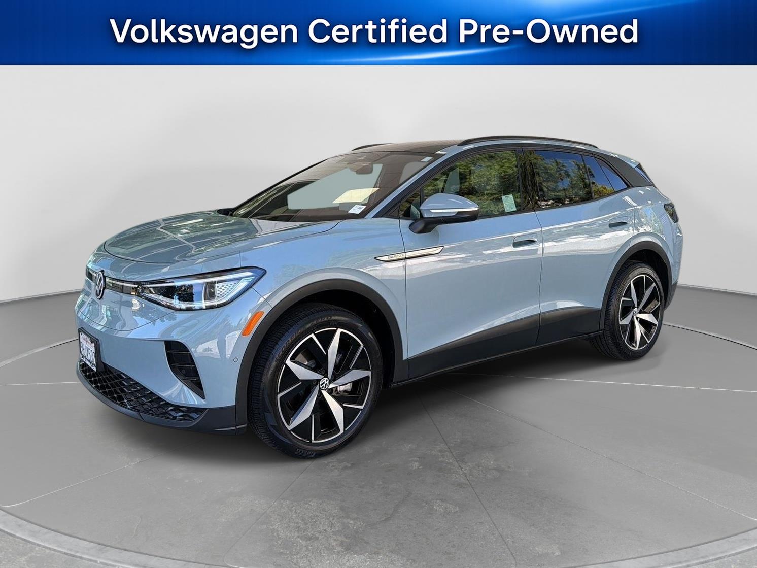 Arctic Blue Metallic 2023 Volkswagen ID.4 SUV / Crossover All-Wheel Drive Automatic