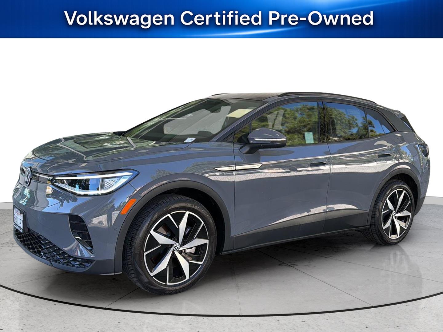 Pure Gray 2023 Volkswagen ID.4 SUV / Crossover Rear-Wheel Drive Automatic