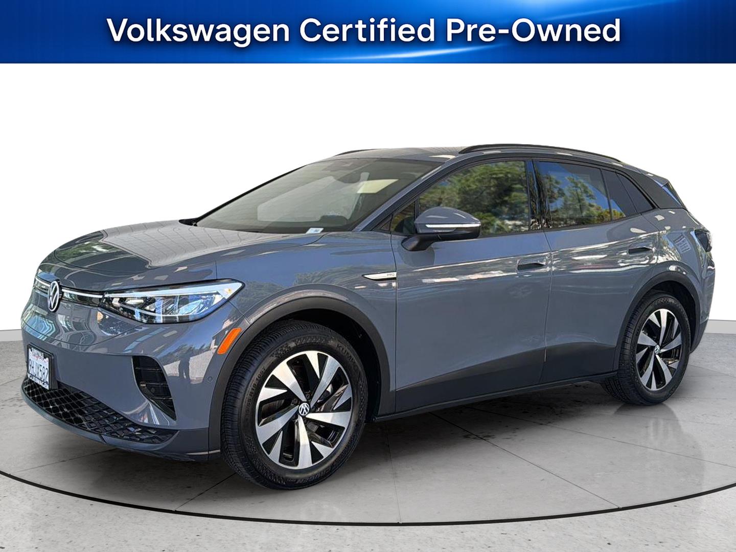 Pure Gray 2023 Volkswagen ID.4 SUV / Crossover Rear-Wheel Drive Automatic