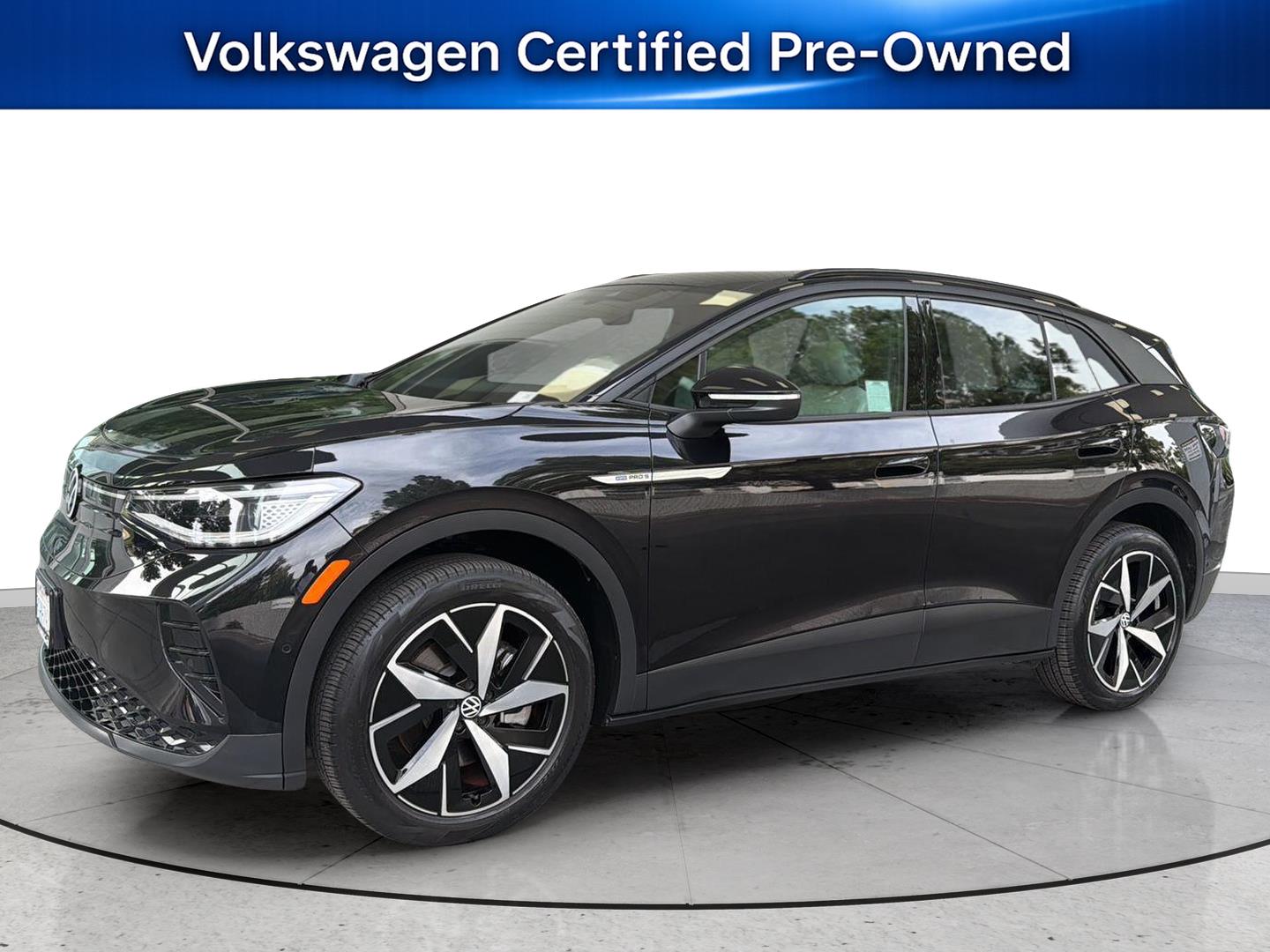 Deep Black Pearl 2023 Volkswagen ID.4 SUV / Crossover All-Wheel Drive Automatic