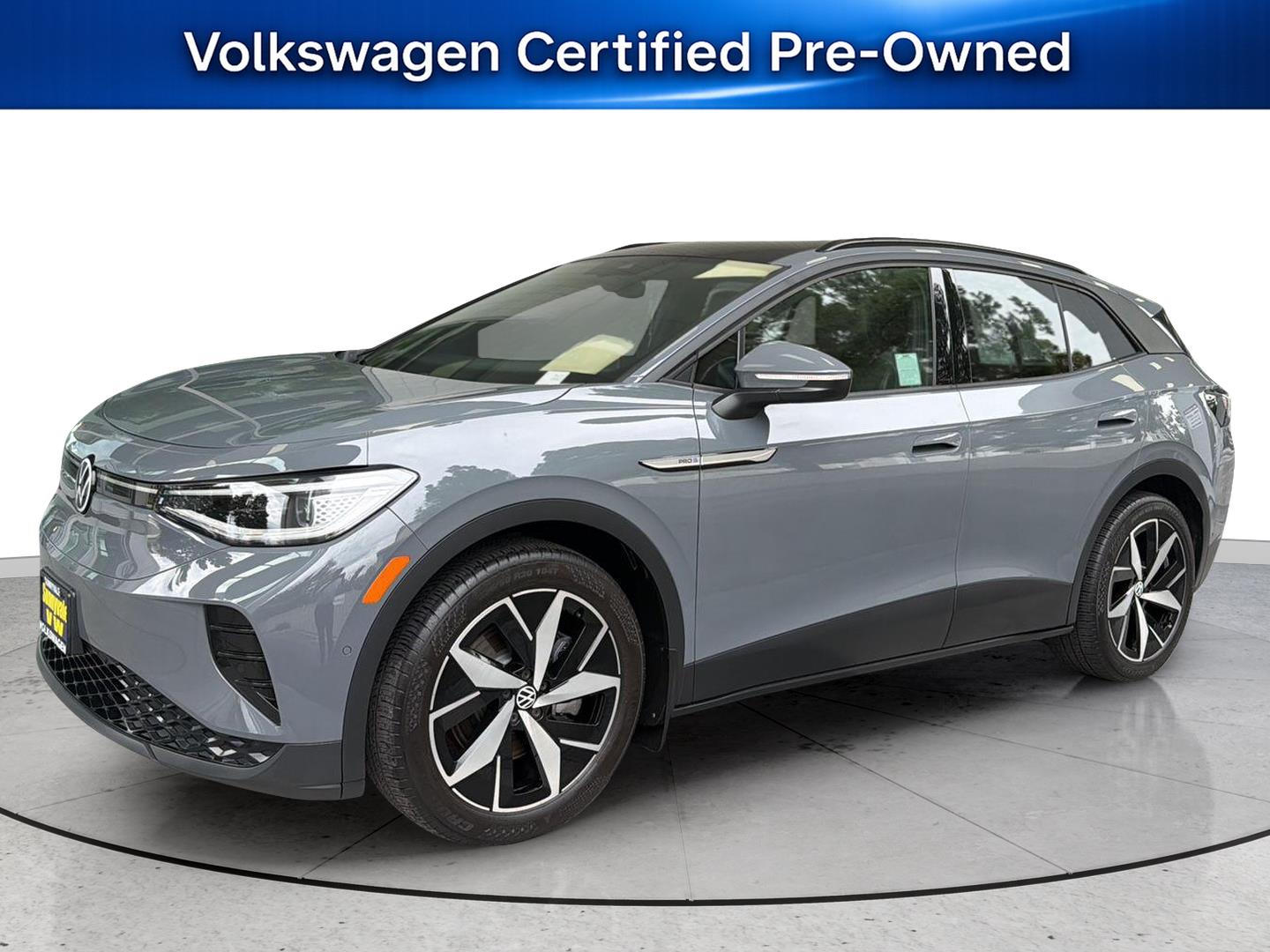 Pure Gray 2023 Volkswagen ID.4 SUV / Crossover Rear-Wheel Drive Automatic